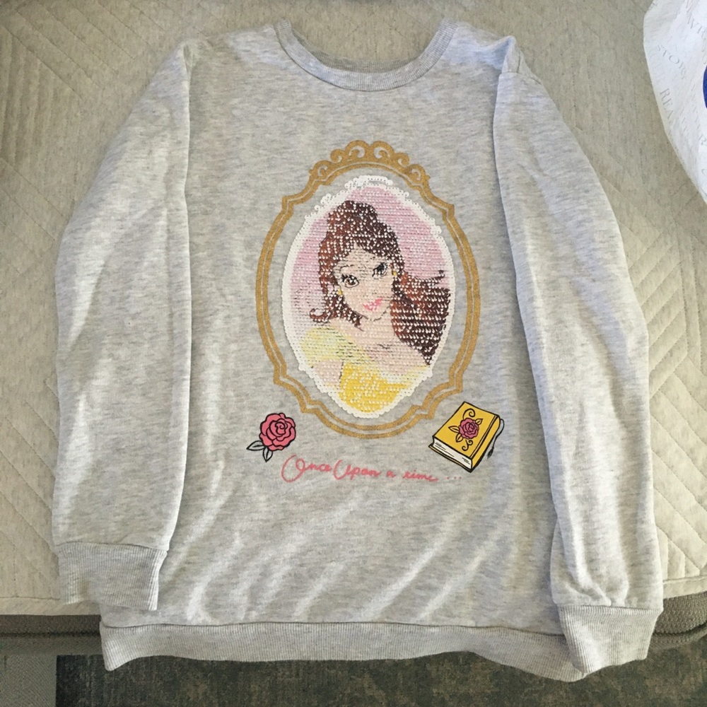 H&M girls’ beauty and the beast sweatshirt